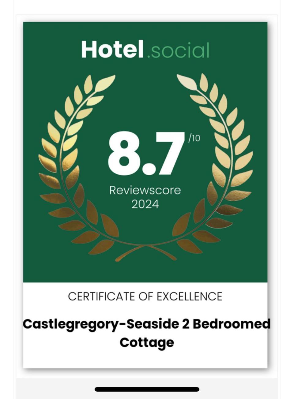 Castlegregory-Seaside 2 Bedroomed Cottage מראה חיצוני תמונה